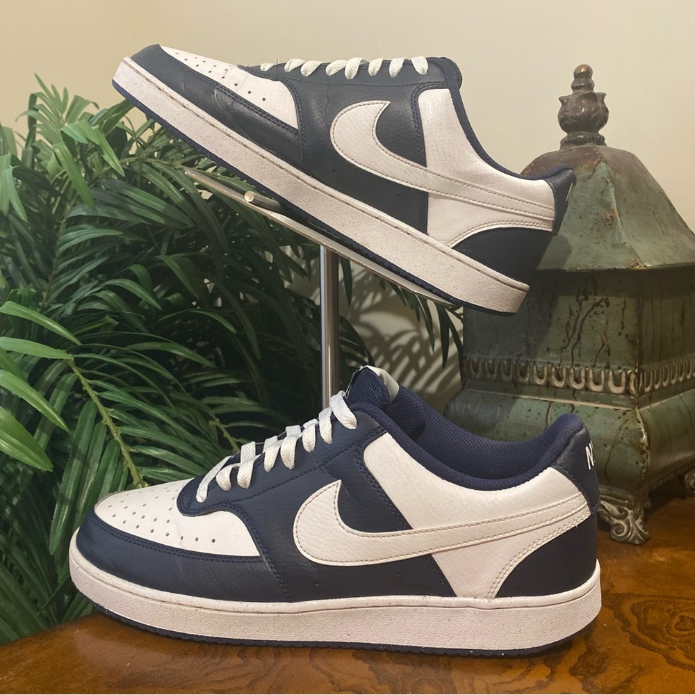 Nike Court Vision Low In Midnight Navy/ White Size 11.5